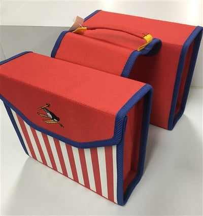 Newlooxs new looxs kinder dubbeltas rood nr. 91