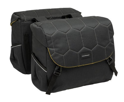 Mondi Joy Dubbele Fietstas - Zwart - Waterafstotend - 38L