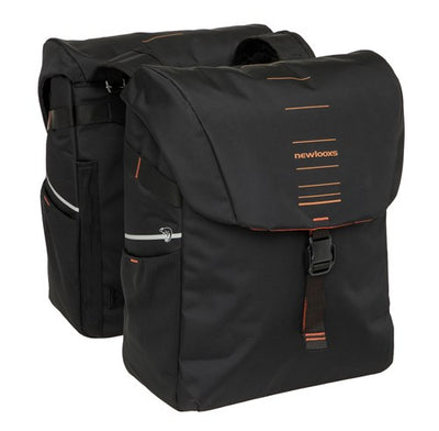 Burgers - new looxs tas new looxs vigo dubbel | zwart oranje | 40l