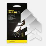 The beam wheel reflectors flash 2.0 - black rainbow - afbeelding 1