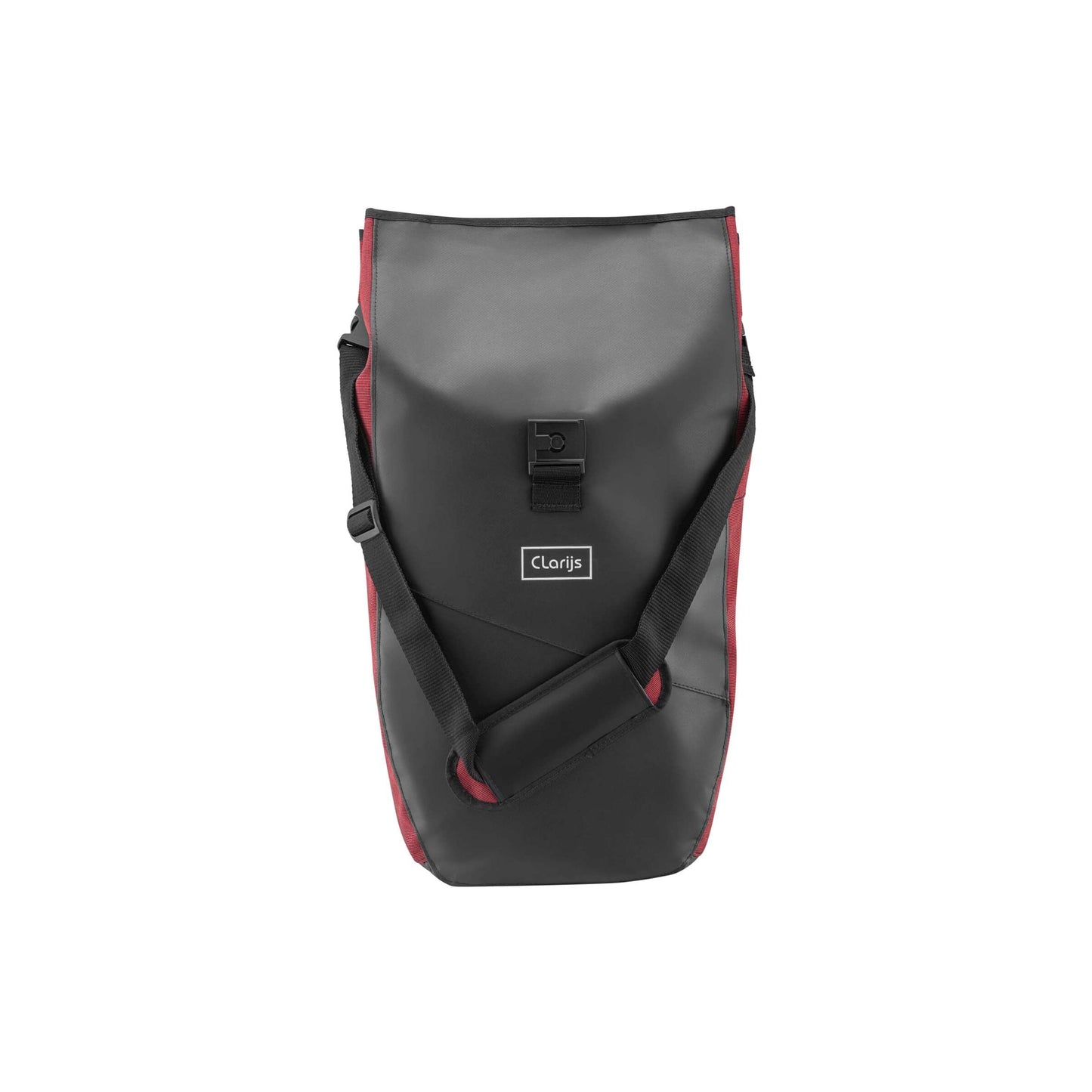 Clarijs fietstas solobag 24l zwart-rood