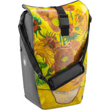 Clarijs fietstas enkel solobag 24l van gogh sunflowers - afbeelding 1