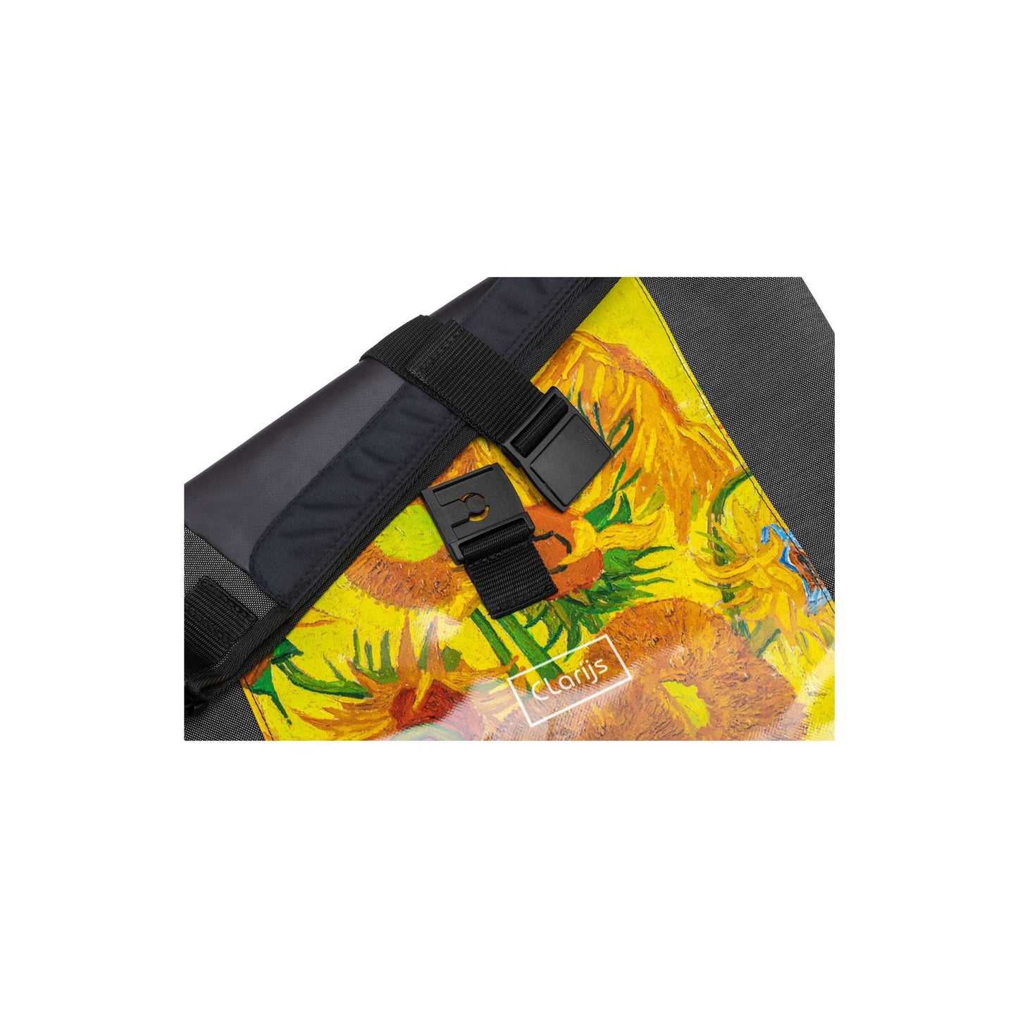 Clarijs fietstas solobag 24l van gogh sunflowers