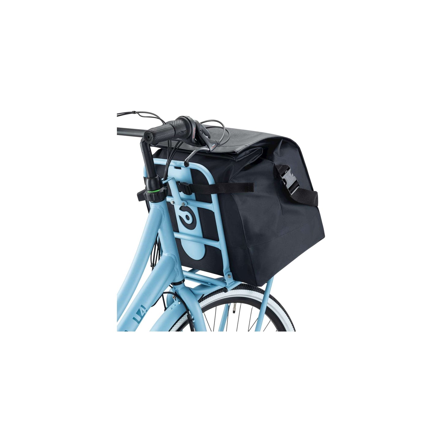 Clarijs single bikebag frontbag 30l zwart