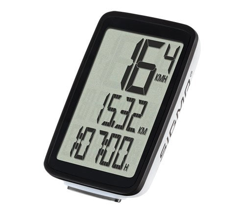 Sigma pure 1 fietscomputer draadloos white 03102