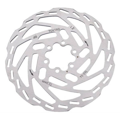 Tektro schijfrem rotor tr160-54 ø160 2.3mm, zilver