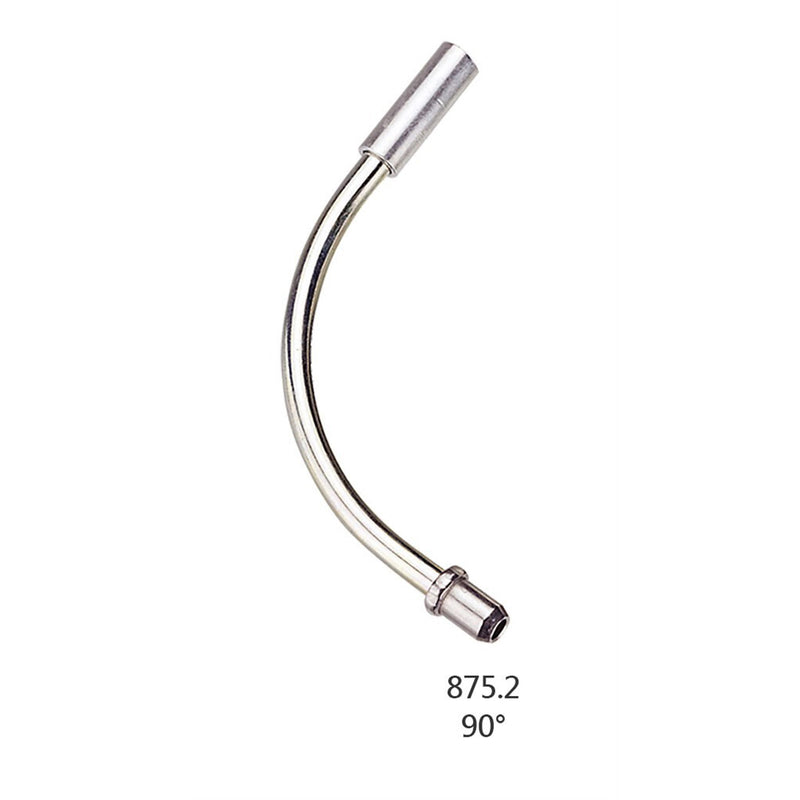 Tektro remkabelpijp #875.2 90° rvs