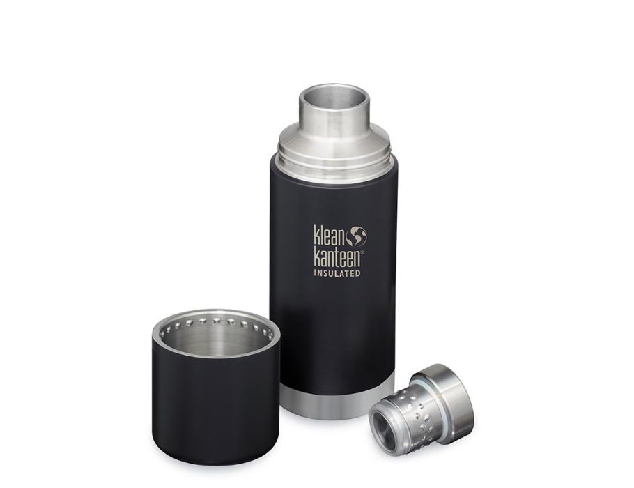 Klean kanteen thermosfles tk pro - shale black - 25 oz 739 ml