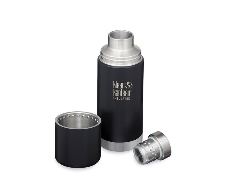 Klean kanteen thermosfles tk pro - shale black - 25 oz 739 ml
