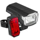 Trelock verlichtingsset lighthammer 80 80lux usb
