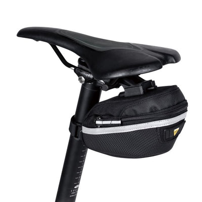 Topeak zadeltas Wedge Pack II S, 0.8L, Zwart