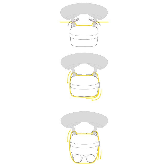 Topeak elementa seatbag - green - m