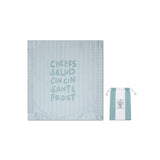 Cheers | groene microvezel handdoek 180 x 180 cm - afbeelding 1
