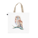 Esschert design boodschappentas aquarel bosdier ass 40x14,5x40cm pp - afbeelding 2