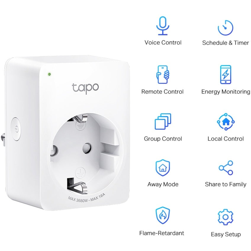 TP-Link Tapo P110 (2-pack) Mini smart wifi-stopcontact