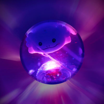 Axolotl hoogstuiterende led flitsende stuiterbal