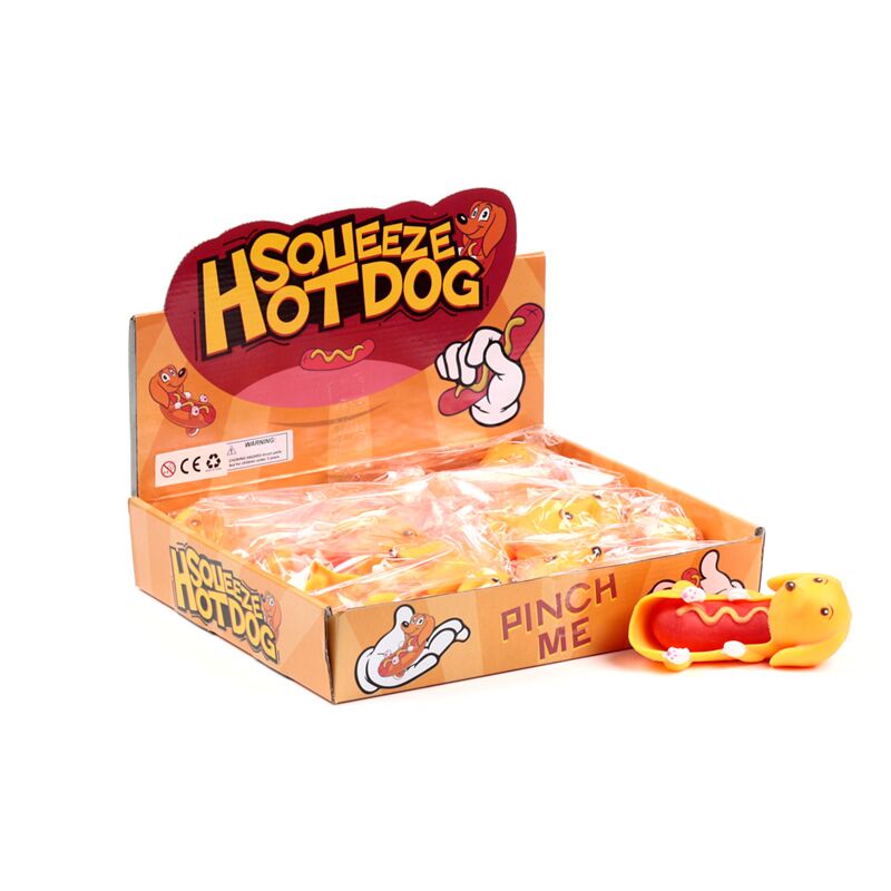 Hot dog worstehond stretch speelgoed