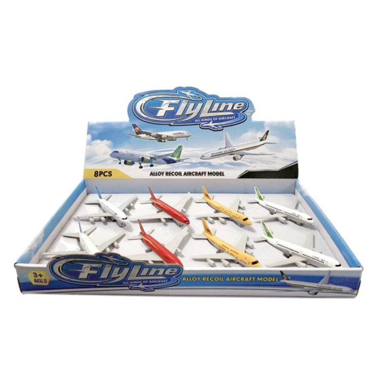Flyline jet vliegtuig frictie terugtrek actiespeelgoed