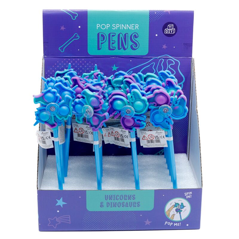 Dinosaurus eenhoorn spinner fidget pen