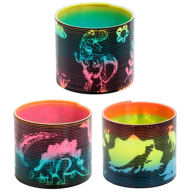 Dinosaurus regenboog magische veer