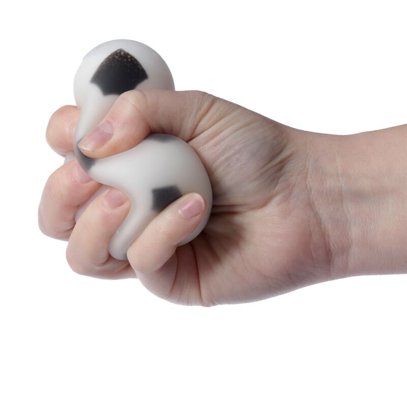 Knijpbare zachte sport bal 6.5cm