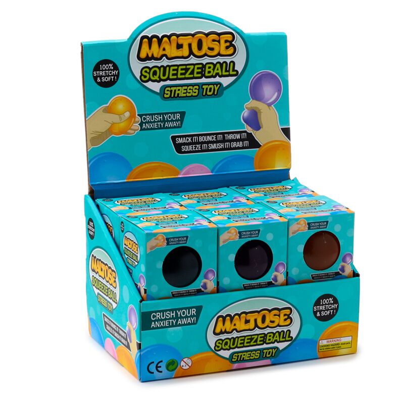 Maltose knijpbaar stress bal