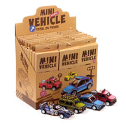 Gemotoriseerde voertuigen 48 stuks 3d houten kinder legpuzzel - afbeelding 1