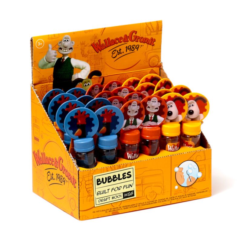 Wallace gromit bellenblaas