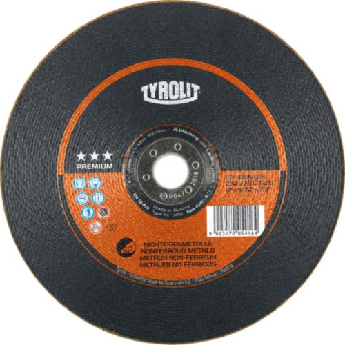 Tyrolit abs 125x7.0mm a36n-bfx premium alu | 10 stuks