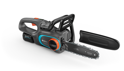 Gardena accukettingzaag powersaw 250 18v (grijs turquoise, accu en oplader inbegrepen, power for all alliance)