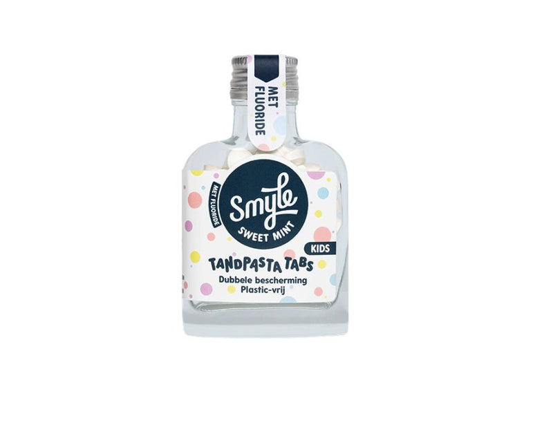Smyle tandpasta tabs - kids - flesje 65st. - met fluoride