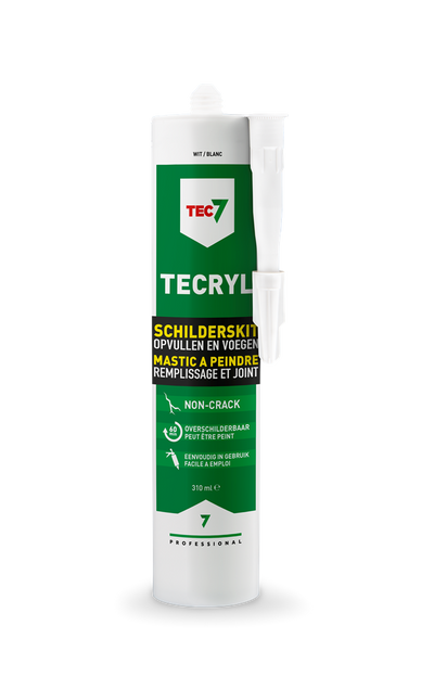 Tec7 tecryl professionele schilderskit (acrylaatkit)- 528100000
