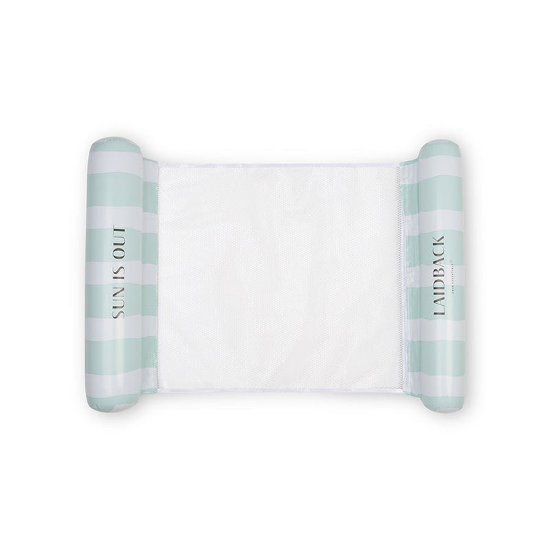 The beach club | groene waterhangmat