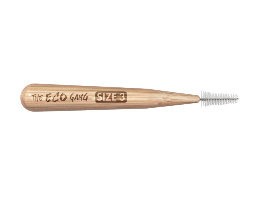 The eco gang interdentale borstel - bamboe - size 3 - 0,5mm - 6st.