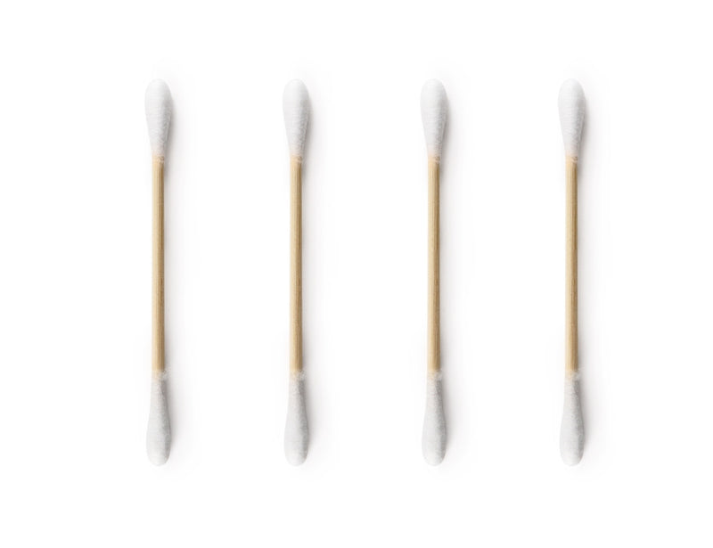 The eco gang wattenstaafjes - 100 stuks - wit
