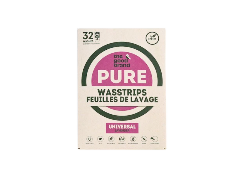 The good brand wasstrips - lavendel - 32 stuks