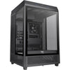 Thermaltake the tower 500 midi tower behuizing (zwart | 4x usb-a | 1x usb-c | tempered glass)