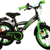 Volare Thombike Kinderfiets - Jongens - 14 inch - Zwart Groen