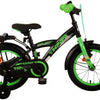 Volare Thombike Kinderfiets - Jongens - 14 inch - Zwart Groen