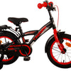 Volare Thombike Kinderfiets - Jongens - 14 inch - Zwart Rood