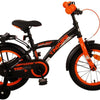 Volare Thombike Kinderfiets - Jongens - 14 inch - Zwart Oranje