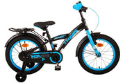 Volare Thombike Kinderfiets - Jongens - 16 inch - Zwart Blauw - afbeelding 1