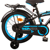 Volare Thombike Kinderfiets - Jongens - 16 inch - Zwart Blauw - Twee Handremmen - afbeelding 4
