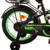 Volare Thombike Kinderfiets - Jongens - 16 inch - Zwart Groen - Twee Handremmen