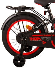 Volare Thombike Kinderfiets - Jongens - 16 inch - Zwart Rood - Twee Handremmen - afbeelding 4