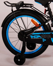 Volare Thombike Kinderfiets - Jongens - 18 inch - Zwart Blauw - afbeelding 4