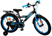 Volare Thombike Kinderfiets Jongens 18 inch Zwart Blauw Twee handremmen - afbeelding 3