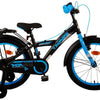 Volare Thombike Kinderfiets Jongens 18 inch Zwart Blauw Twee handremmen