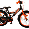 Volare Thombike Kinderfiets - Jongens - 18 inch - Zwart Oranje - Twee handremmen