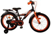 Volare Thombike Kinderfiets Jongens 18 inch Zwart Oranje Twee handremmen - afbeelding 2